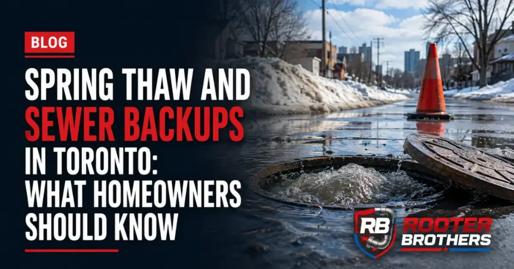 Spring Thaw and Sewer Backups in Toronto: What Homeowners Should Know
