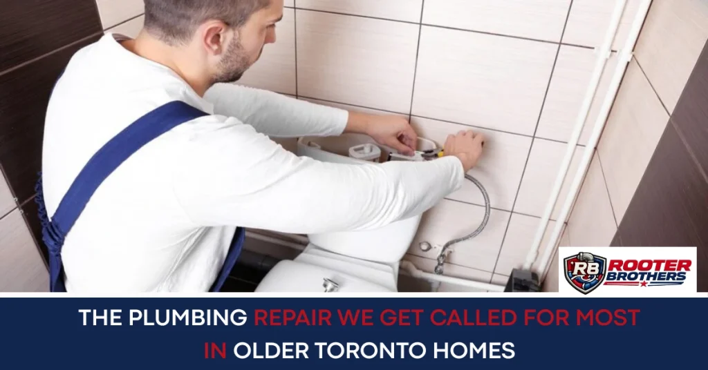The Plumbing Repair We Get Called for Most in Older Toronto Homes