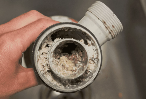 clogged drain